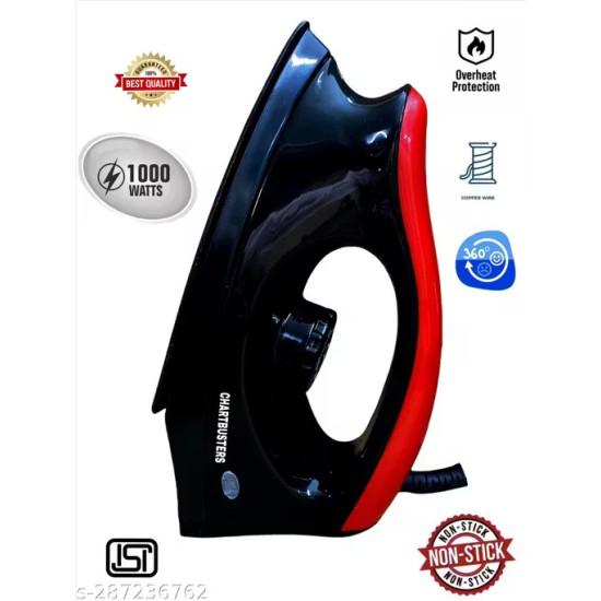 BUSTERS 1000-Watt Dry Iron wit