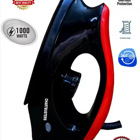 BUSTERS 1000-Watt Dry Iron wit