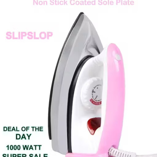 Nonstick Dry iron 750 Watt
