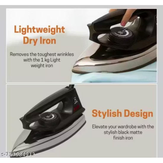 1000 Watt Dry Iron With Americ