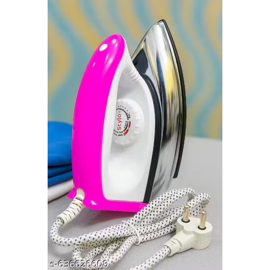 Stylish iron pink and white co