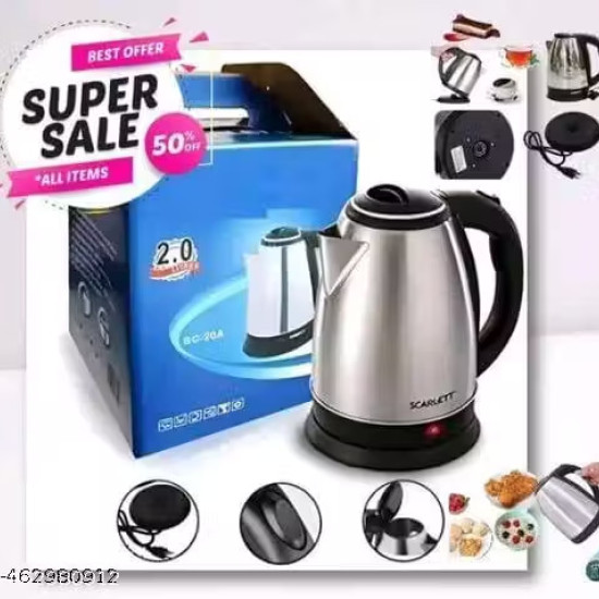 Scarlet Electric Kettle 2 Litr
