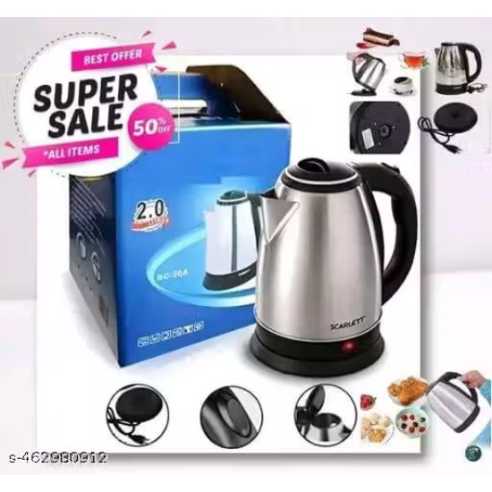 Scarlet Electric Kettle 2 Litr