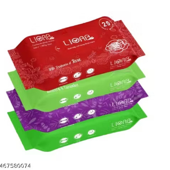 Liora Wet Wipes, Daily Cl