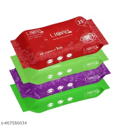 Liora Wet Wipes, Daily Cl