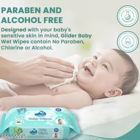 GLIDER Baby Wipes | 25 Wi