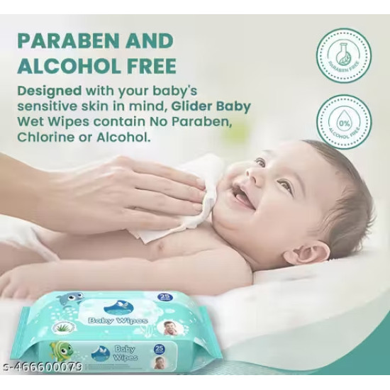 GLIDER Baby Wipes | 25 Wi