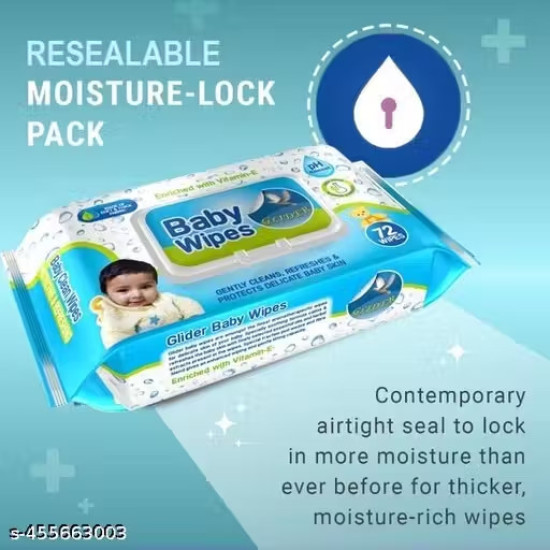 GLIDER Baby Wipes - with 