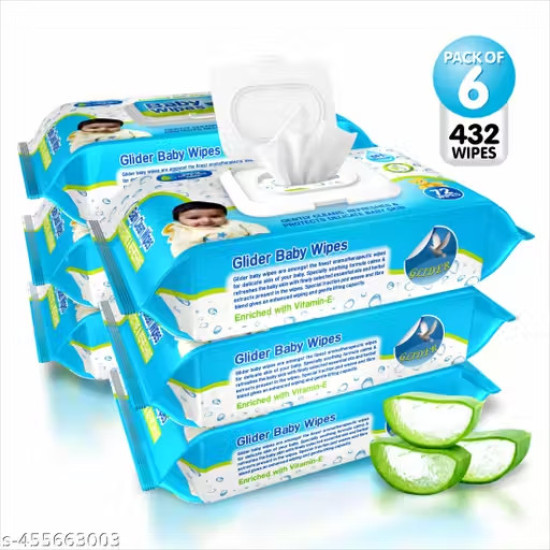 GLIDER Baby Wipes - with 