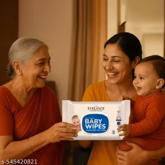 EVELANCE Baby Wipes 72 Sh