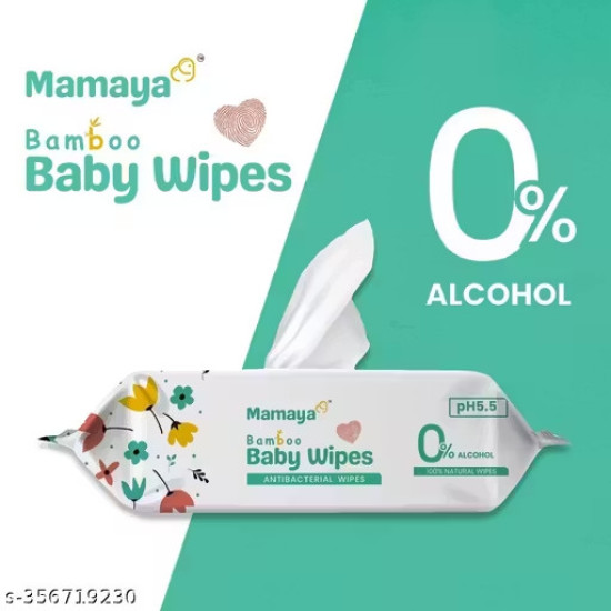 Mamaya Bamboo Baby Wipes 