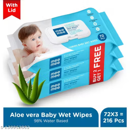 Mee Mee Wet Wipes with Li