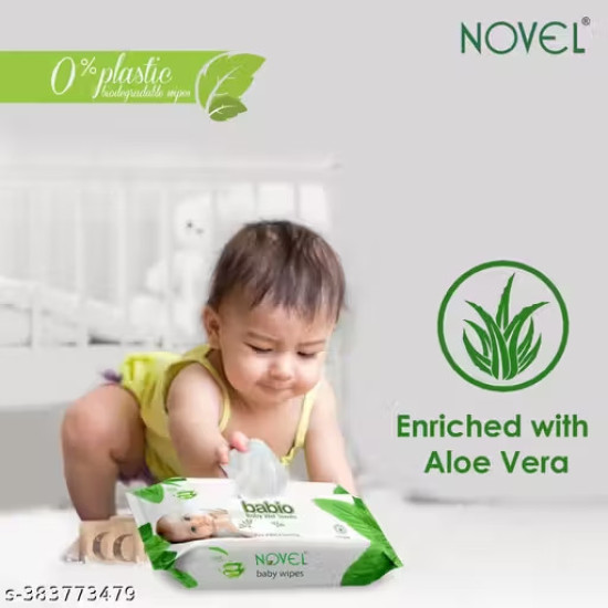 NOVEL Baby Wipes 72 Sheet