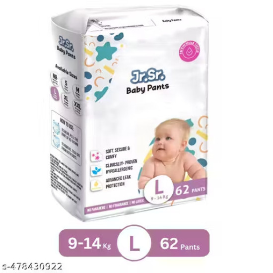 Jr. Sr. Baby Diaper Pants