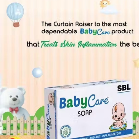 Sbl Baby Care Soap ,Anti 