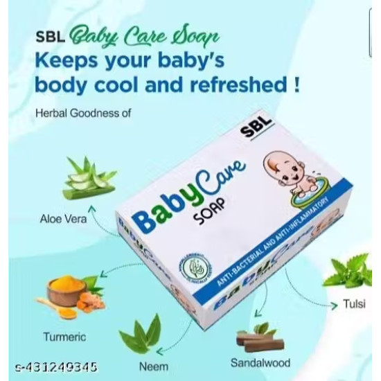 Sbl Baby Care Soap ,Anti 