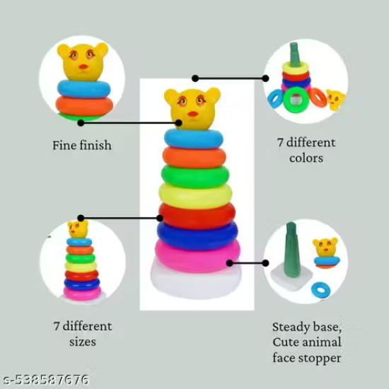7 Rings Baby Toys for Tod