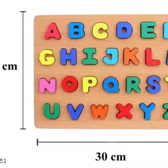 Wooden Alphabet Puzzle To
