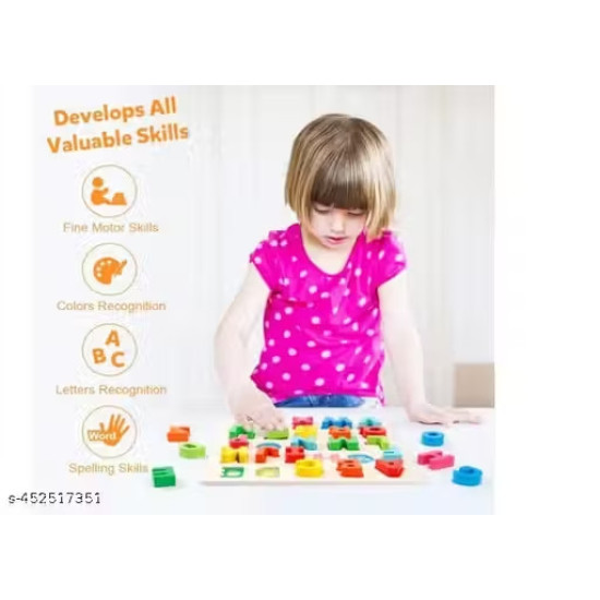 Wooden Alphabet Puzzle To