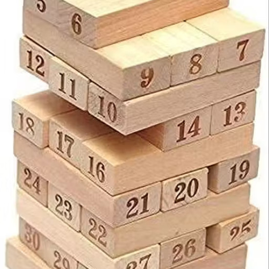 Wooden blocks