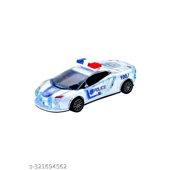 Police Car with Lights, P