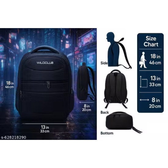 WILDCLUB 35L Stylish Lapt