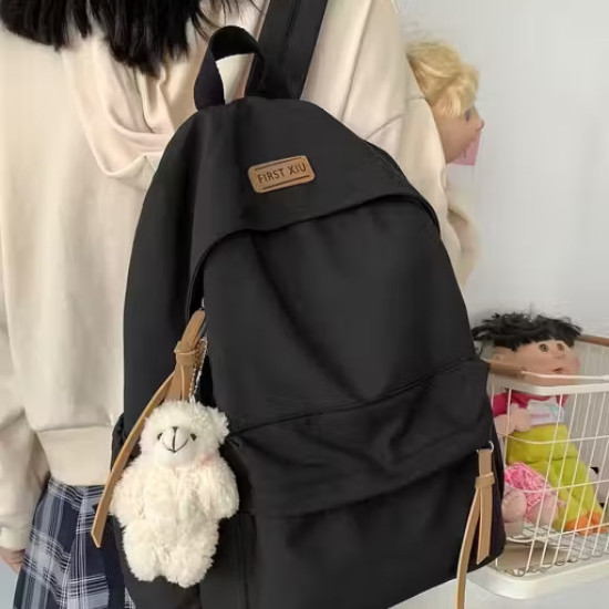 Canvas 15L School Bag For