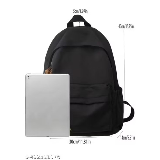 Canvas 15L School Bag For