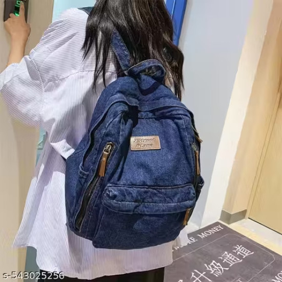ZAINTO Denim Backpacks fo