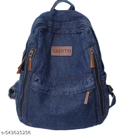 ZAINTO Denim Backpacks fo