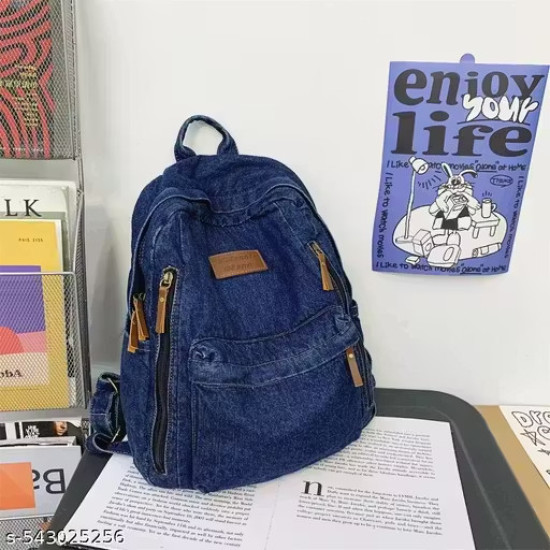 ZAINTO Denim Backpacks fo