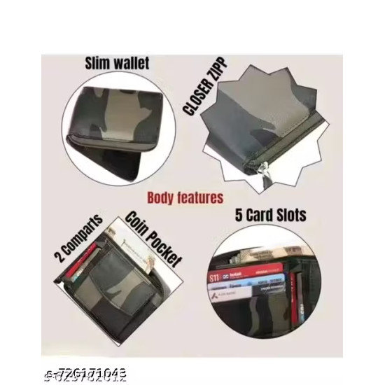 Men Fashion Wallet and Zi