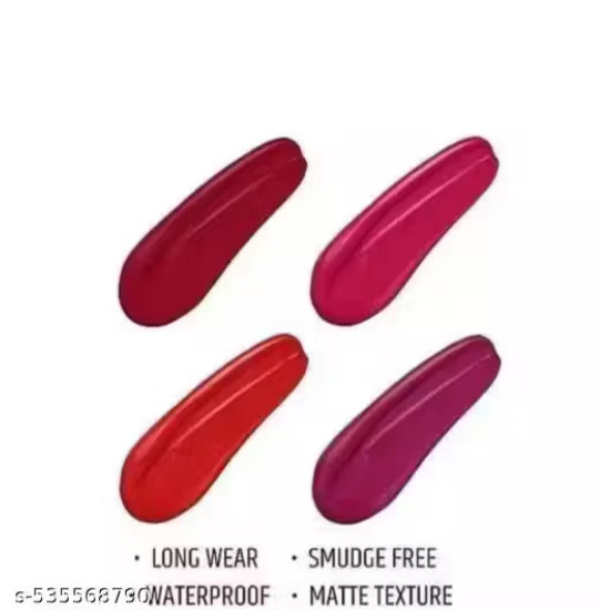 Liquid matte lipstick red