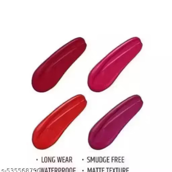 Liquid matte lipstick red